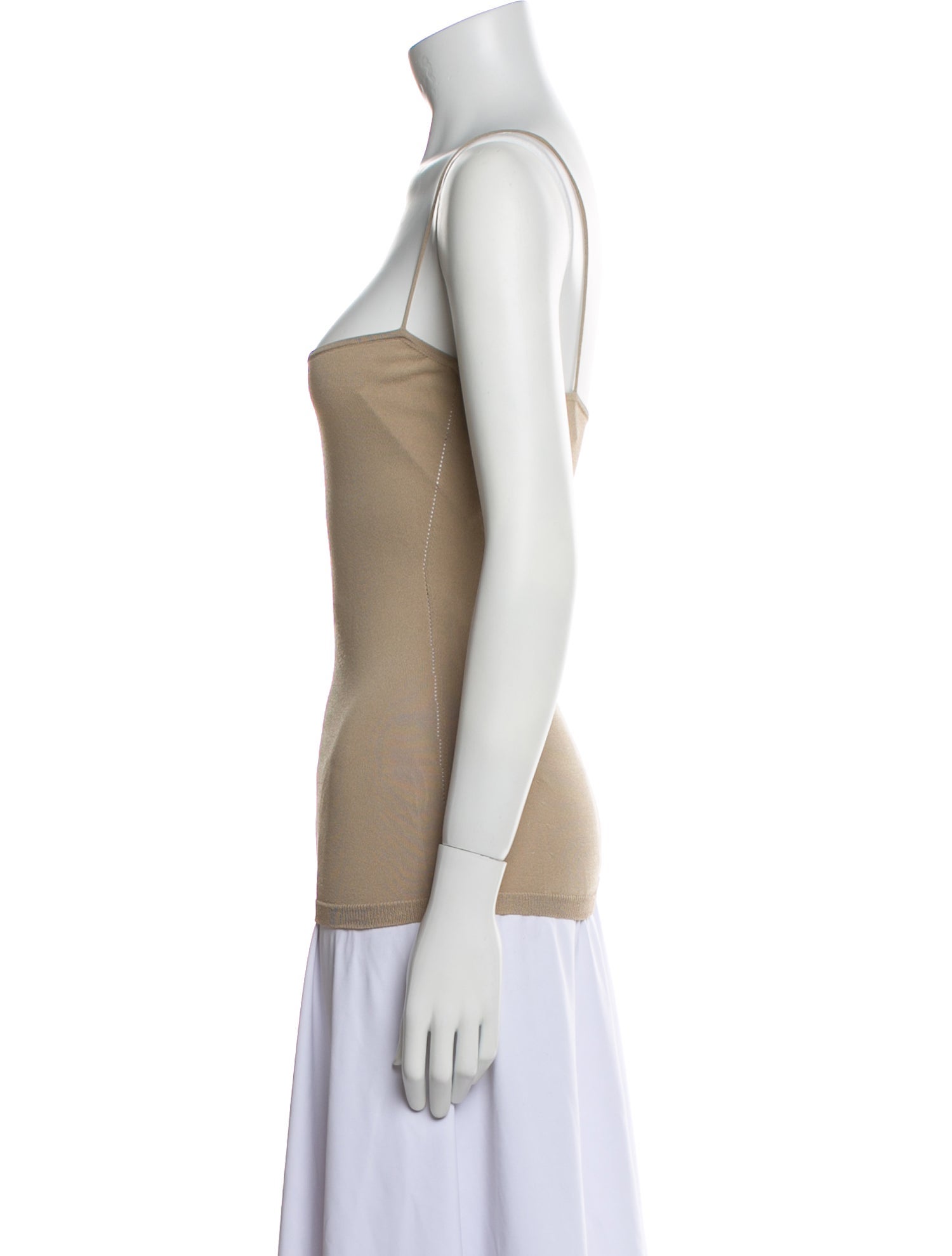 Lemaire Square Neckline Sleeveless Top