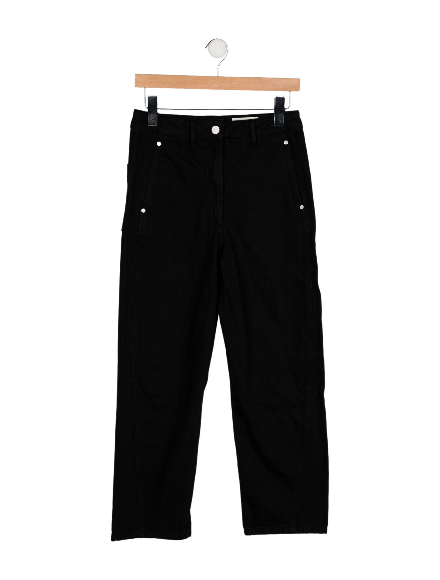 Lemaire High-Rise Straight Leg Jeans