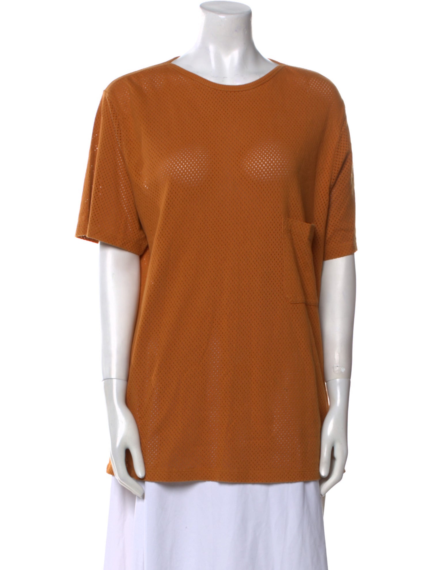 Lemaire Scoop Neck Short Sleeve T-Shirt