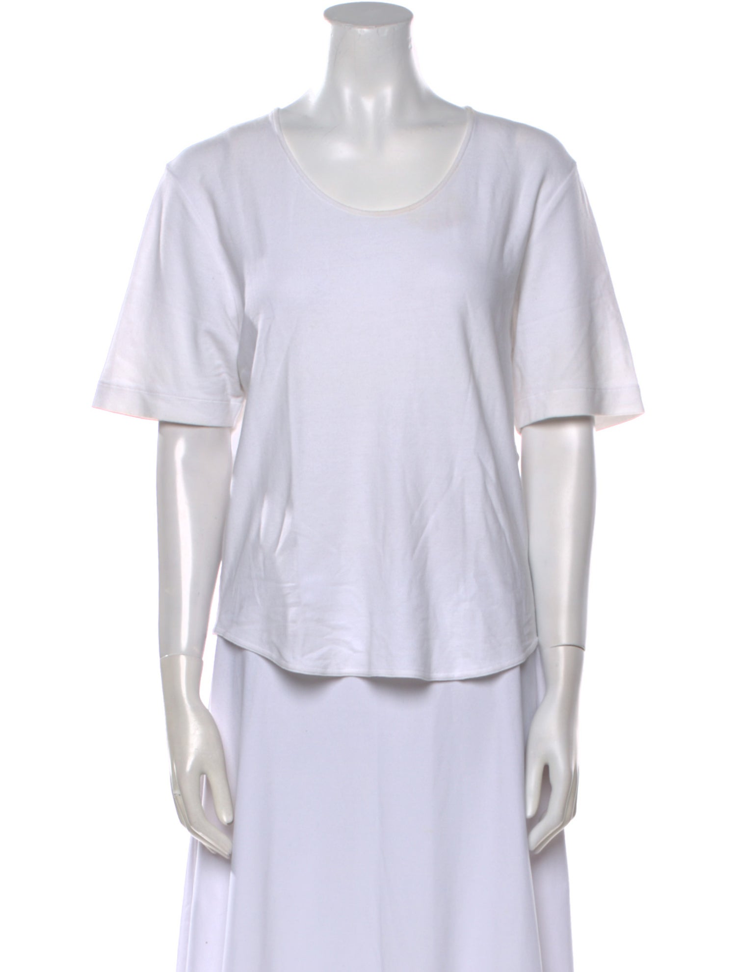 Lemaire Scoop Neck Short Sleeve T-Shirt
