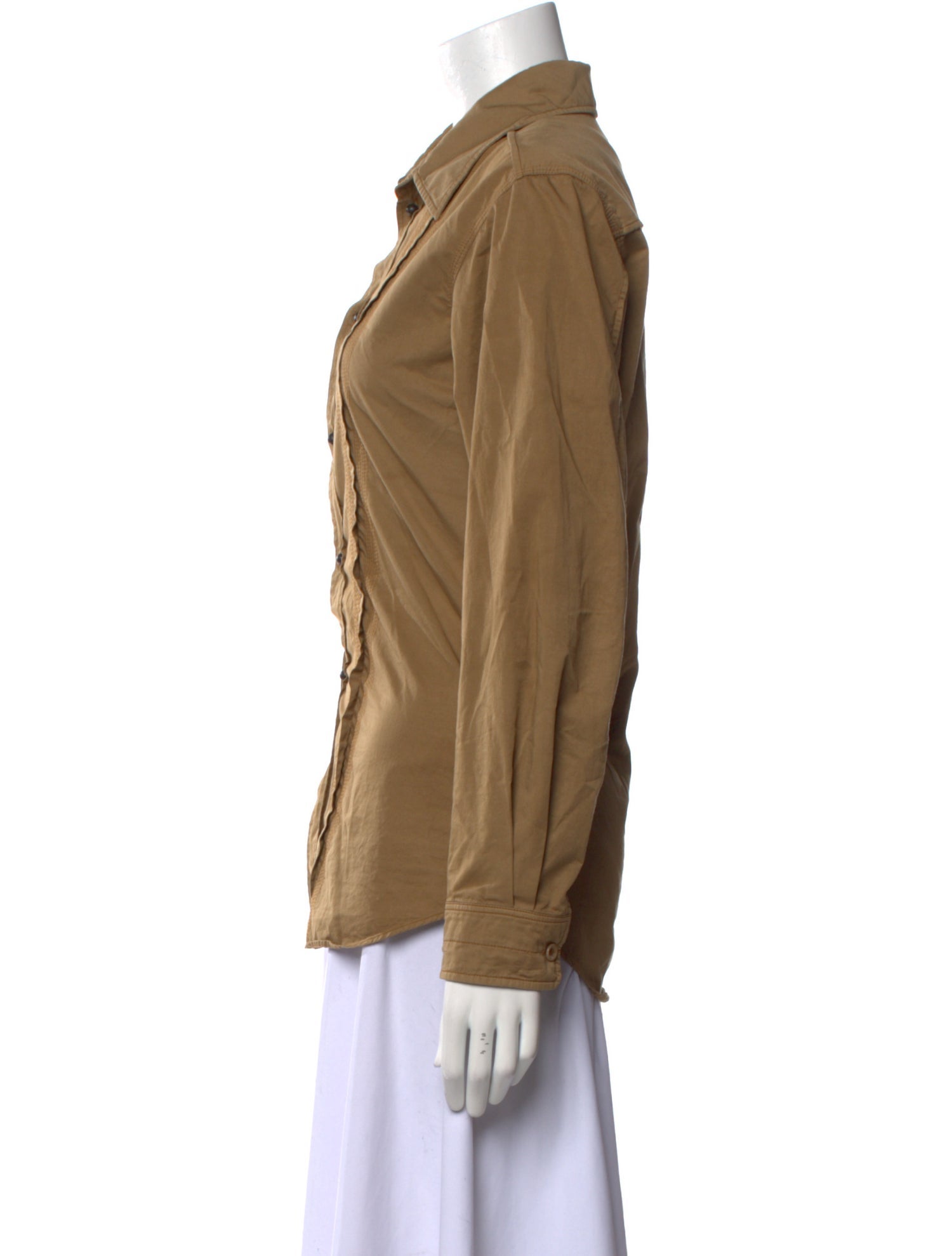 Lemaire Long Sleeve Button-Up Top