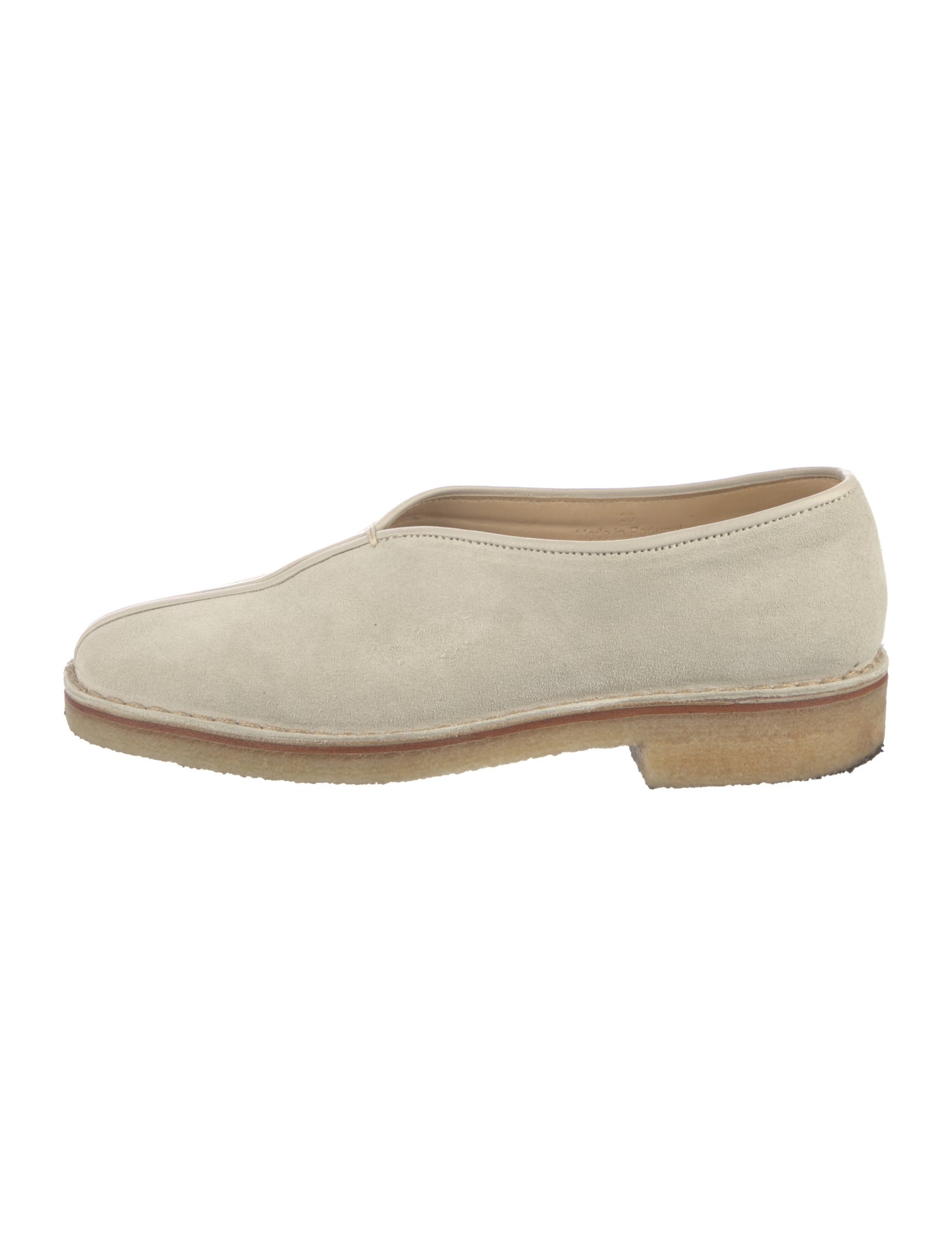 Lemaire Suede Flats