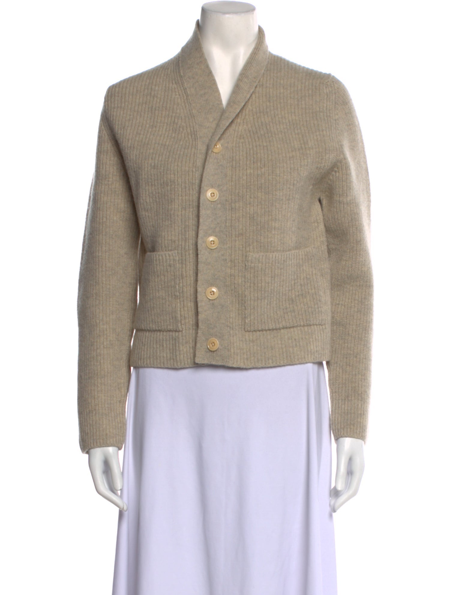 Lemaire Wool V-Neck Sweater