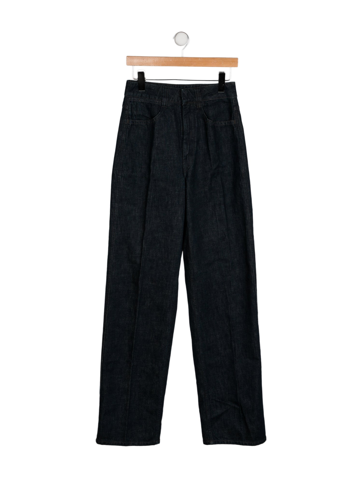 Lemaire High-Rise Wide Leg Jeans