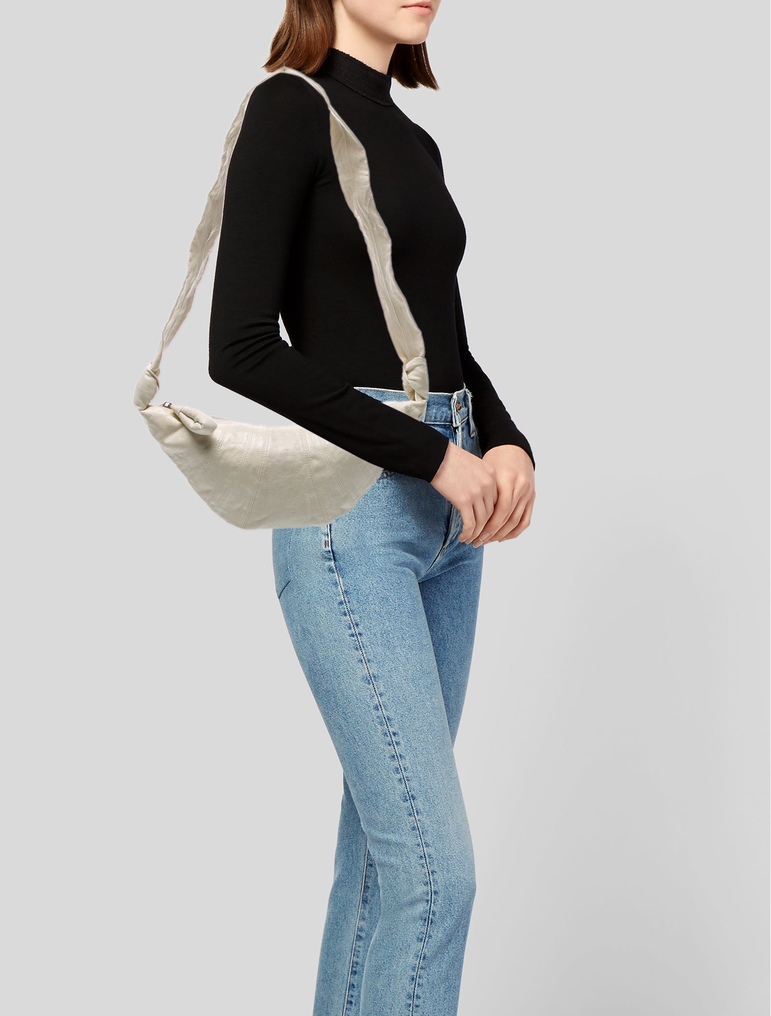 Lemaire Patent Leather Shoulder Bag