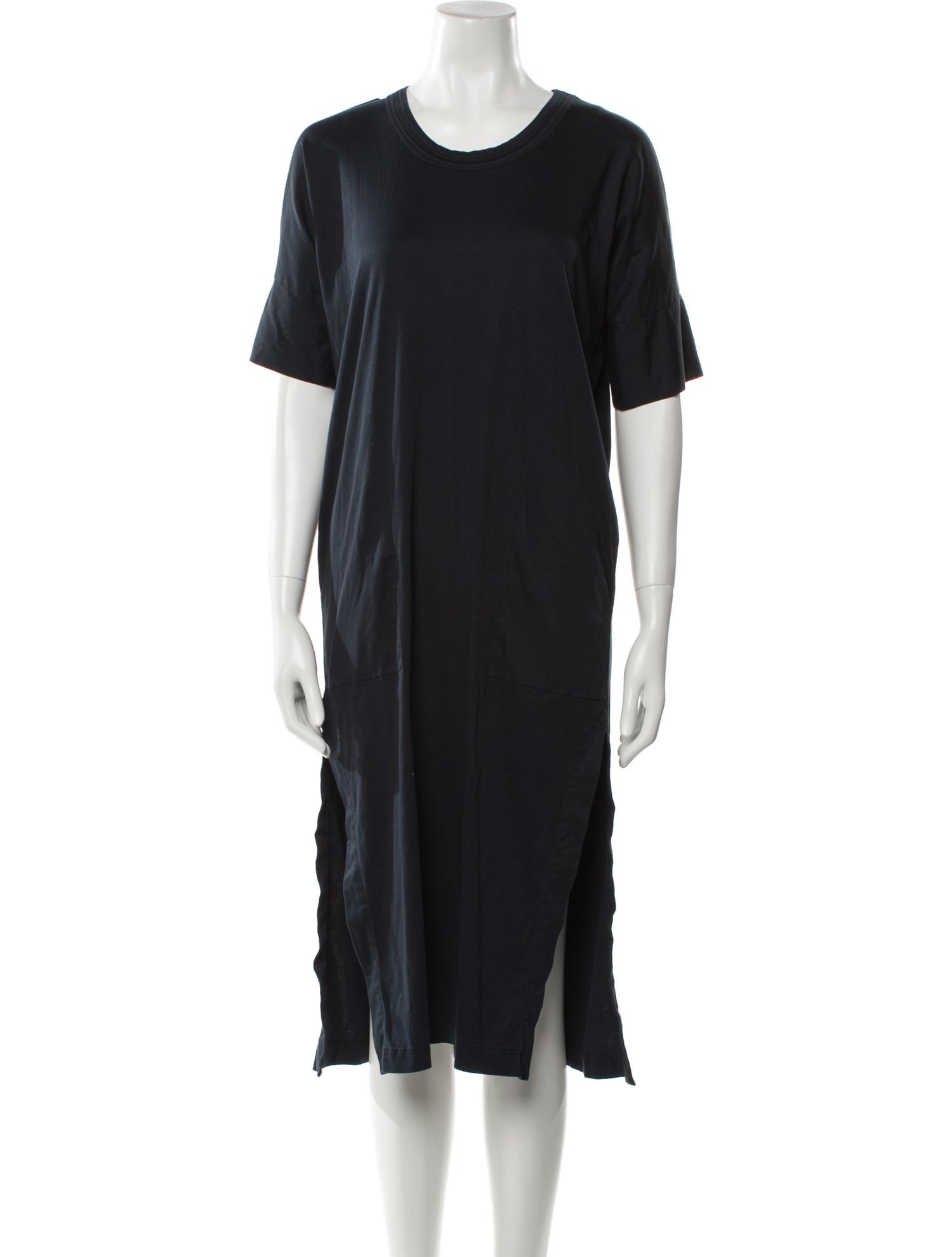 Lemaire Crew Neck Midi Length Dress