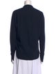 Lemaire Wool Long Sleeve Button-Up Top