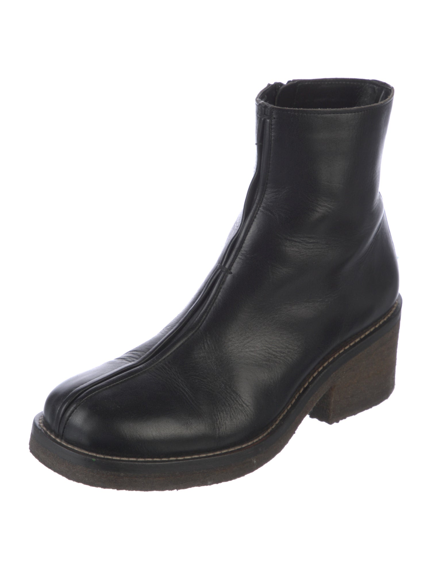 Lemaire Leather Boots