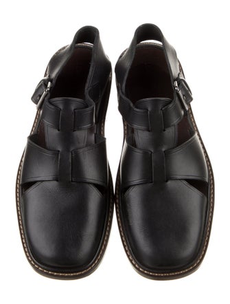 Lemaire Leather Slingback Flats