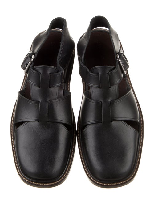 Lemaire Leather Slingback Flats