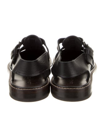 Lemaire Leather Slingback Flats