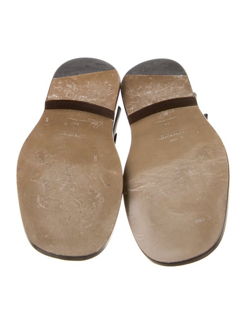 Lemaire Leather Slingback Flats