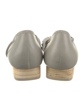 Lemaire Leather D'Orsay Flats