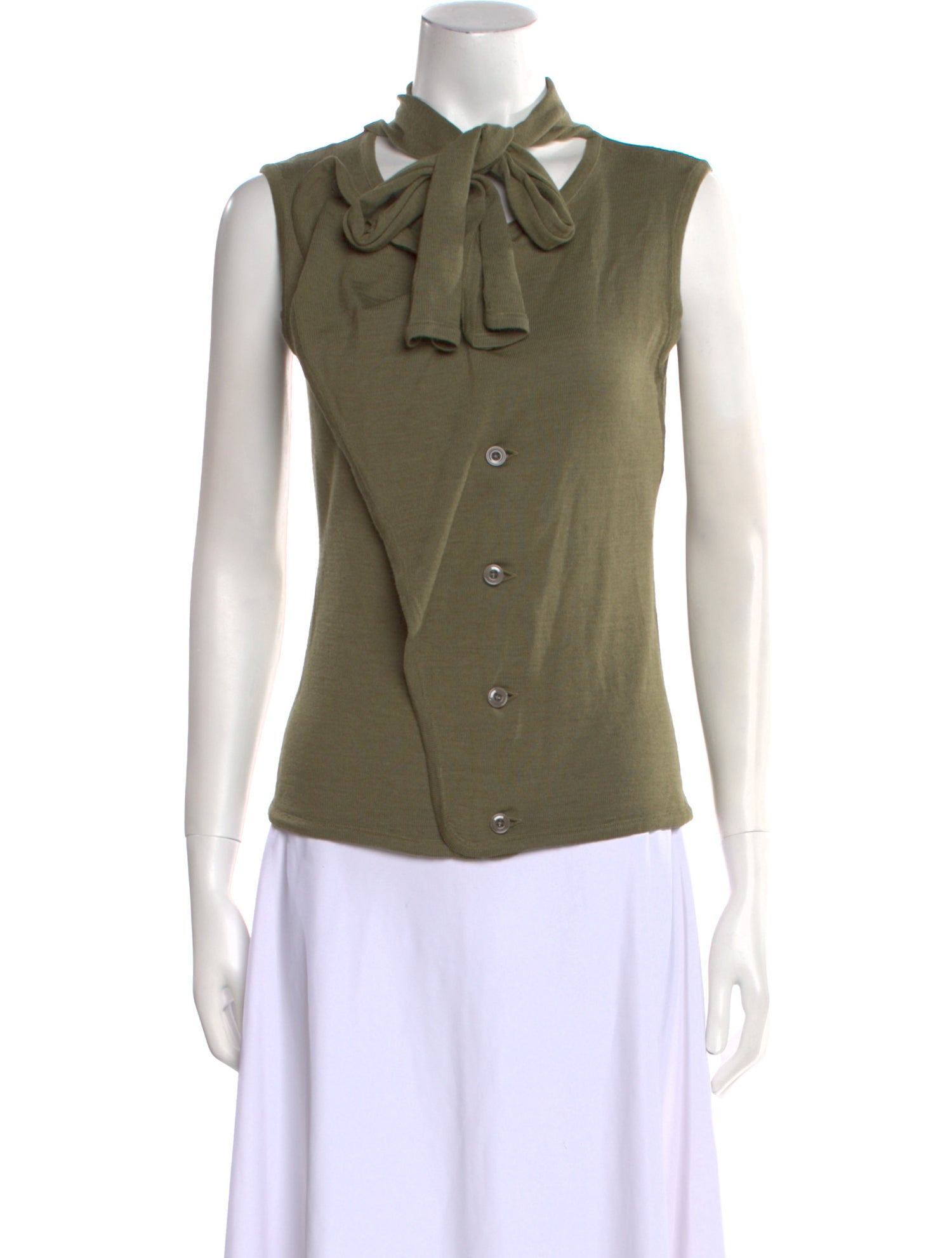 Lemaire Mock Neck Sleeveless Top w/ Tags