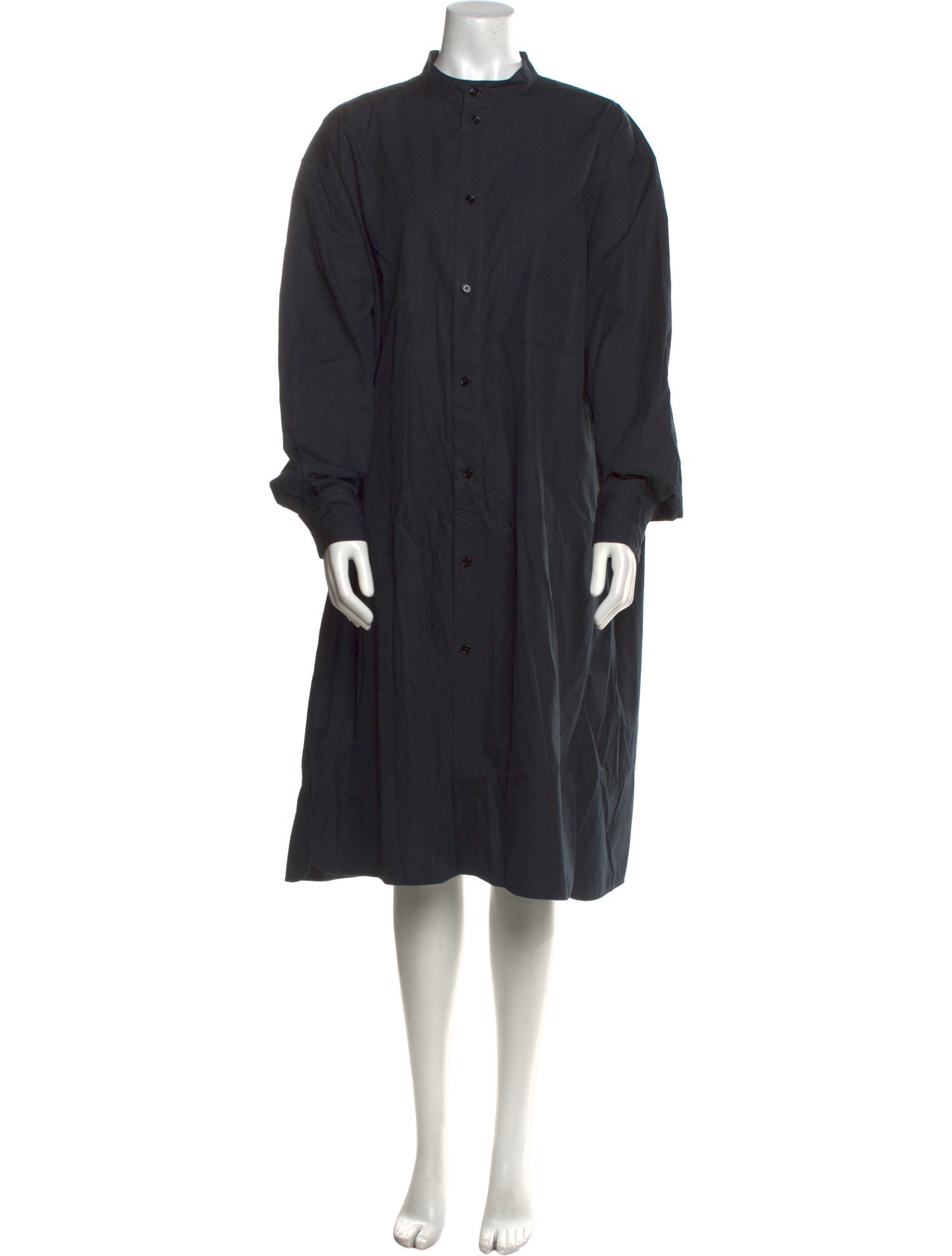 Lemaire Mock Neck Midi Length Dress