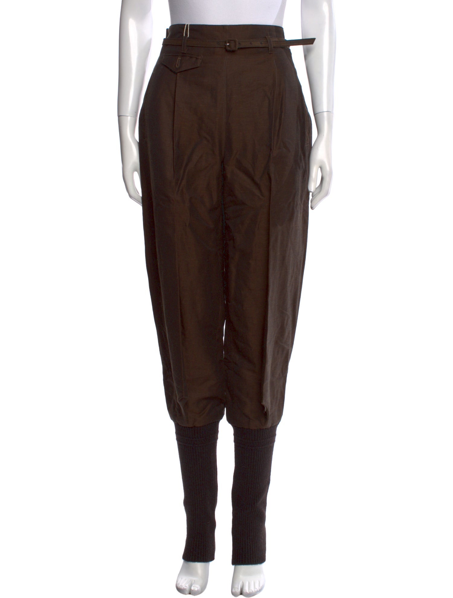 Lemaire Linen Skinny Leg Pants