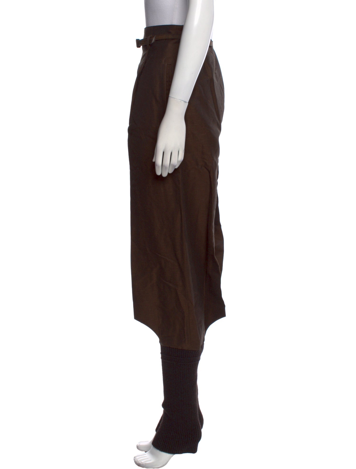 Lemaire Linen Skinny Leg Pants