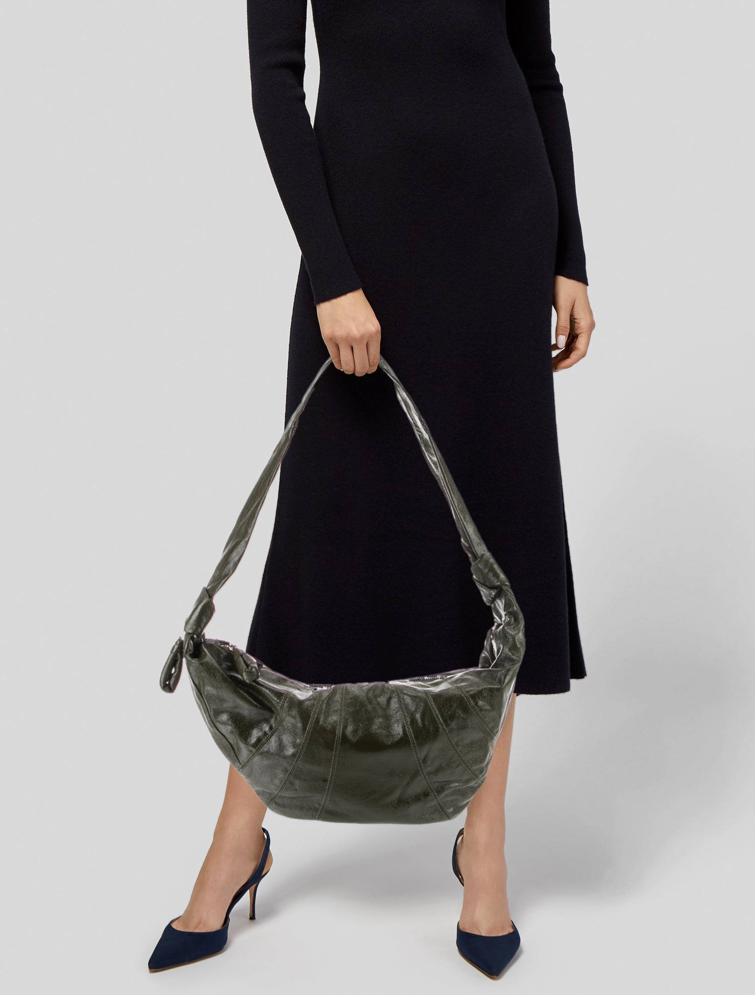 Lemaire Leather Shoulder Bag