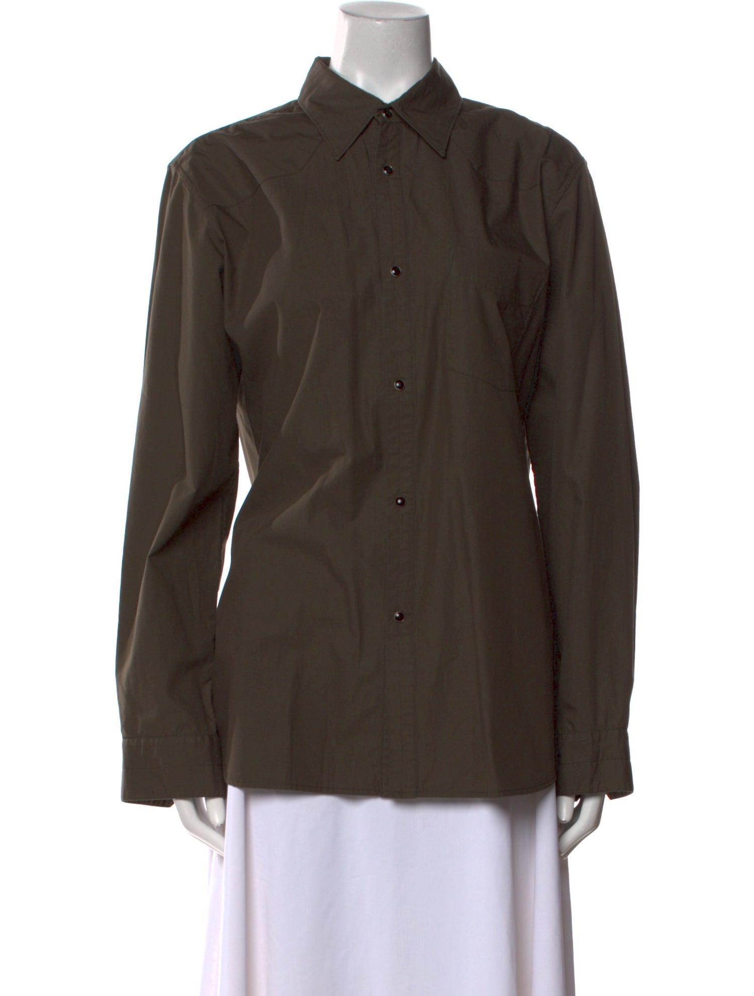 Lemaire Long Sleeve Button-Up Top