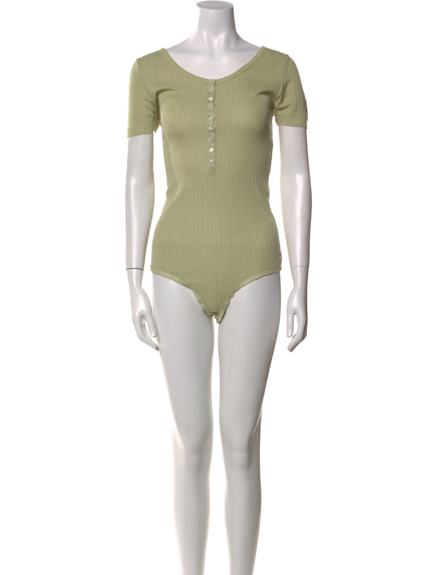 Lemaire Silk Scoop Neck Bodysuit