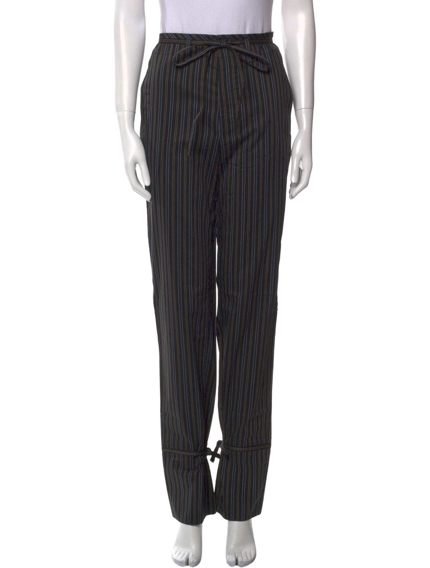 Lemaire Striped Straight Leg Pants w/ Tags