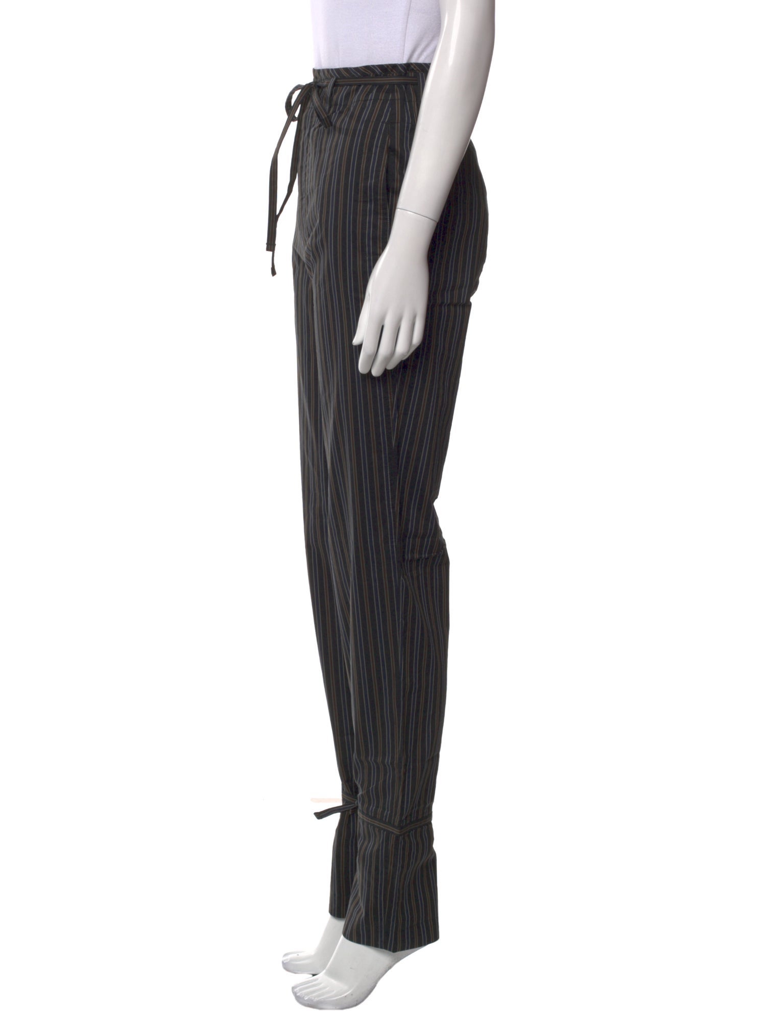 Lemaire Striped Straight Leg Pants w/ Tags