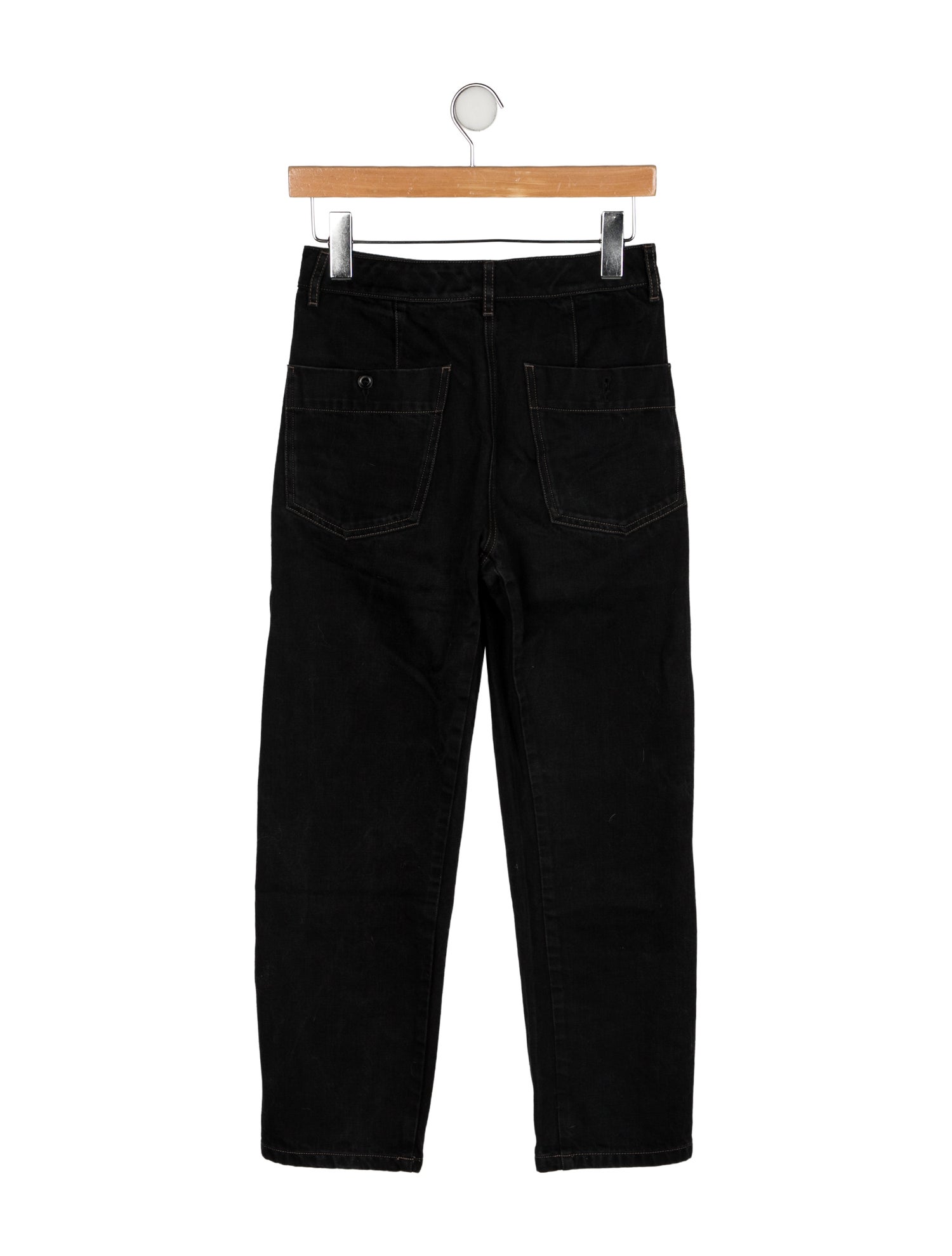 Lemaire High-Rise Straight Leg Jeans