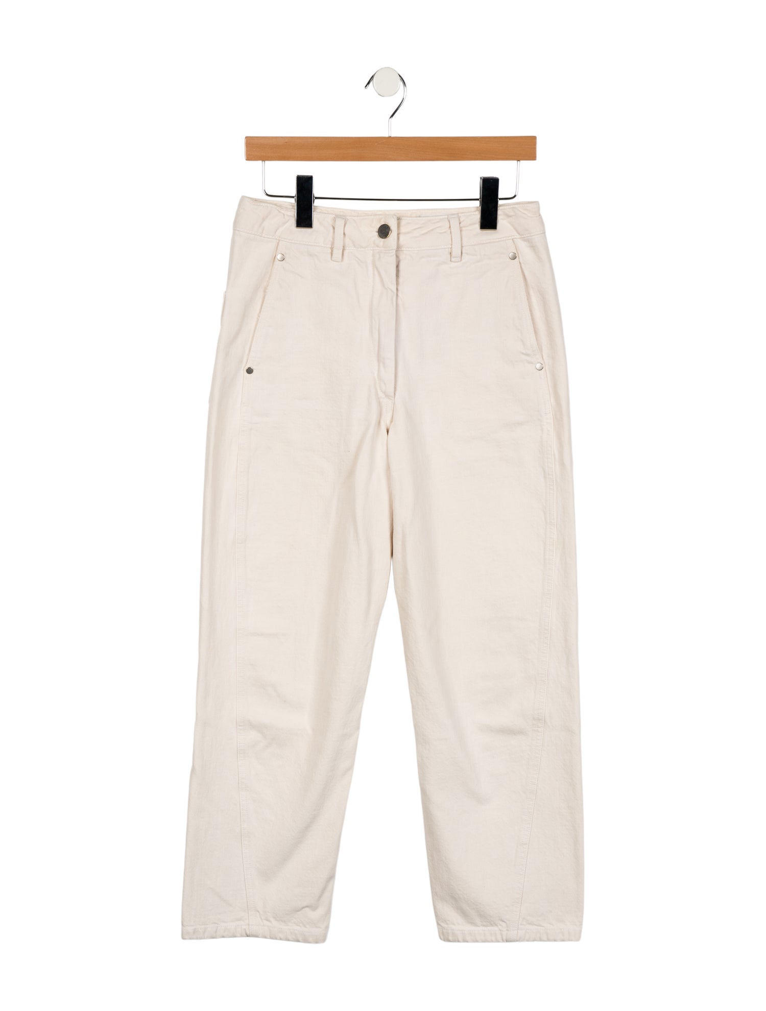 Lemaire High-Rise Straight Leg Jeans