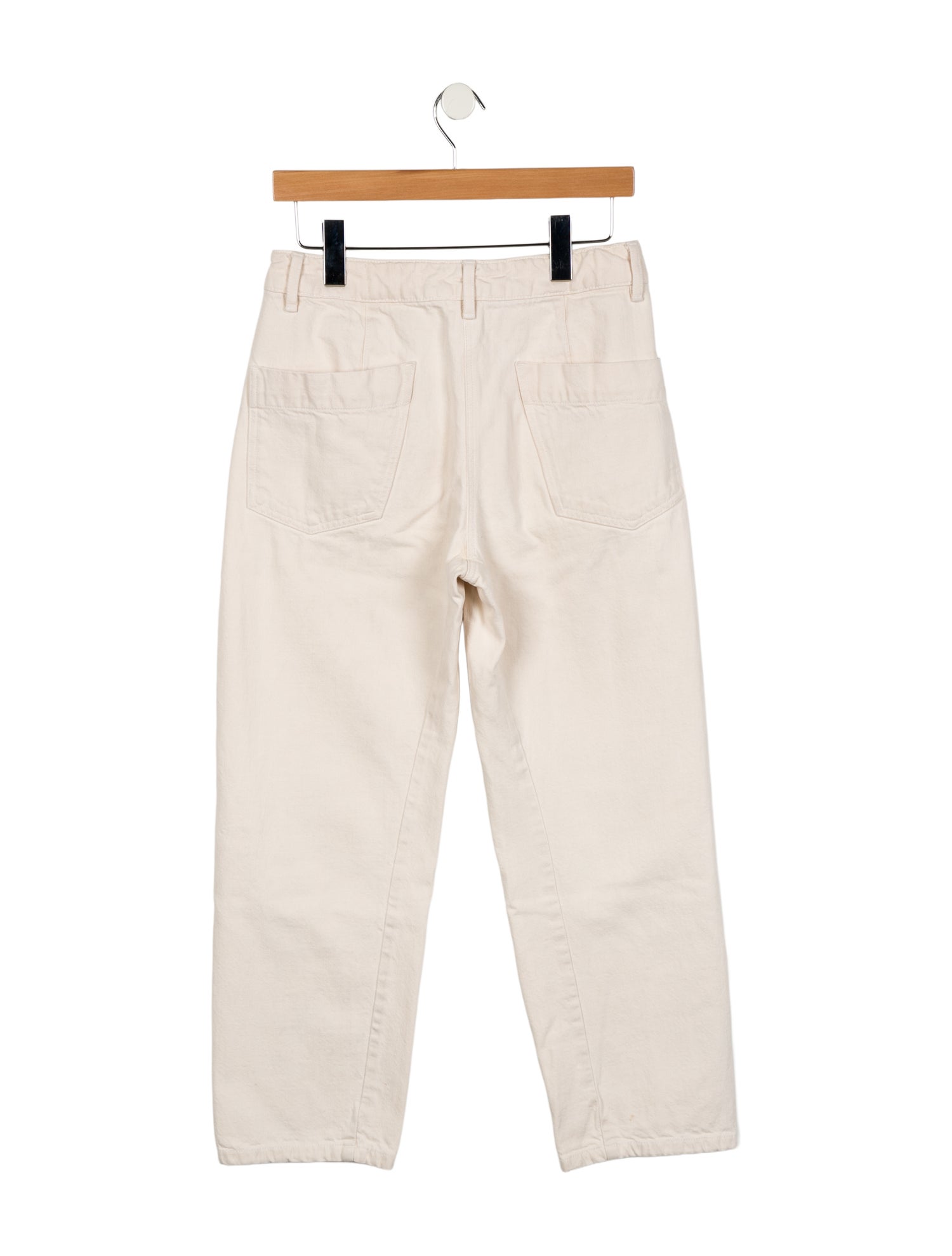 Lemaire High-Rise Straight Leg Jeans