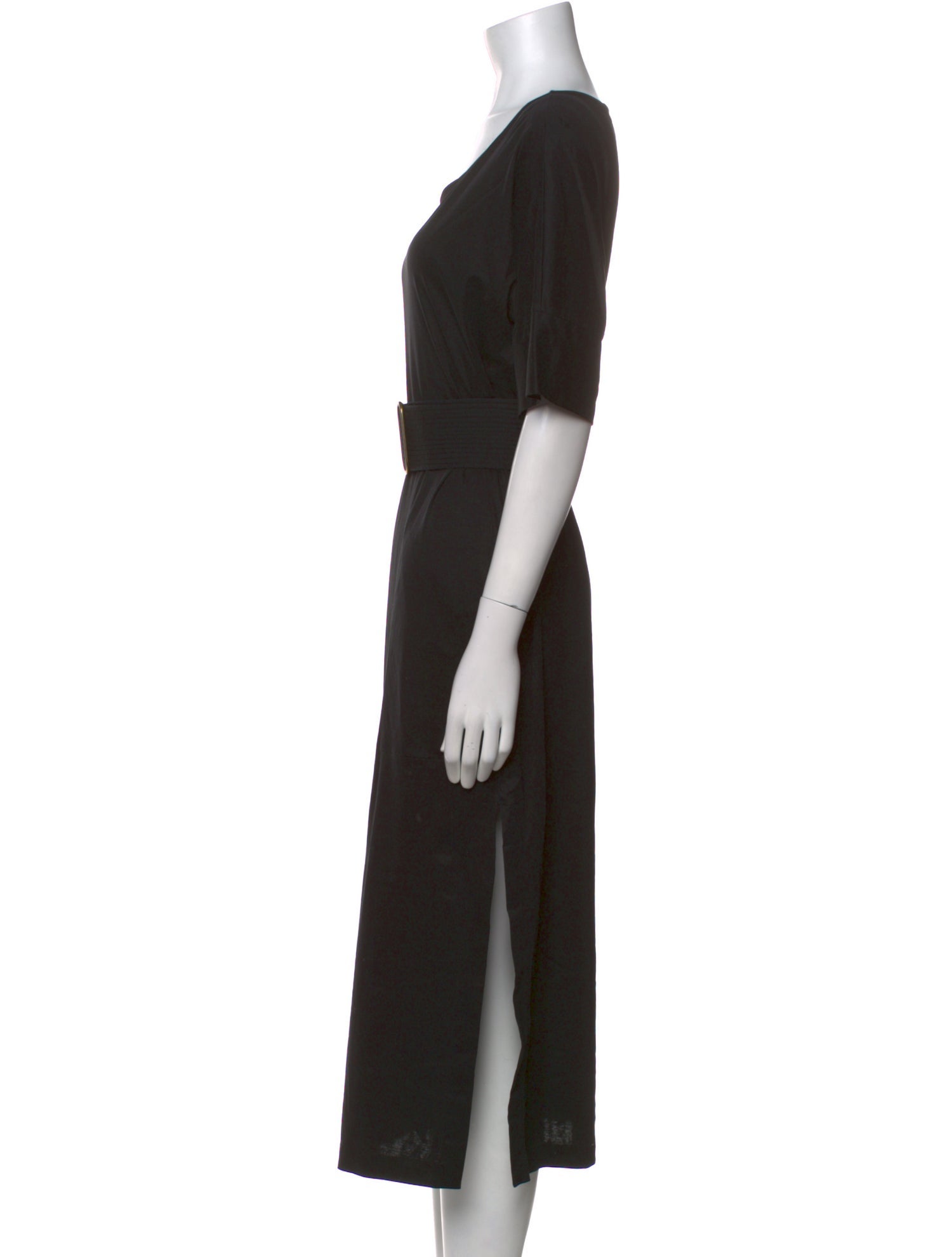 Lemaire Scoop Neck Midi Length Dress