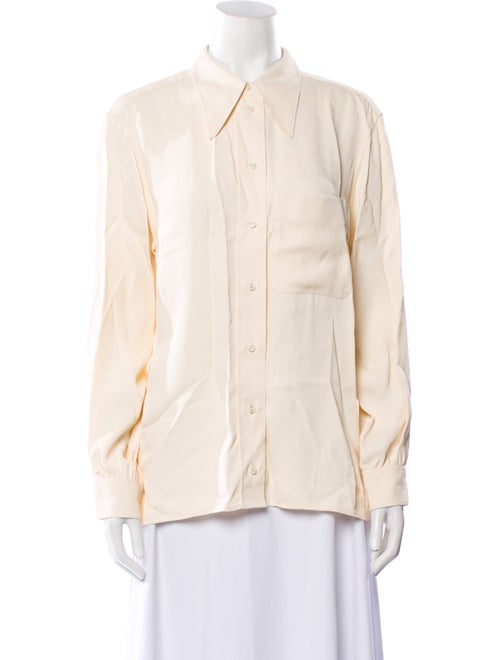 Lemaire Long Sleeve Button-Up Top