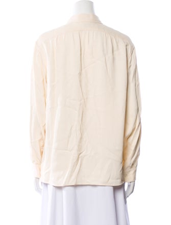 Lemaire Long Sleeve Button-Up Top