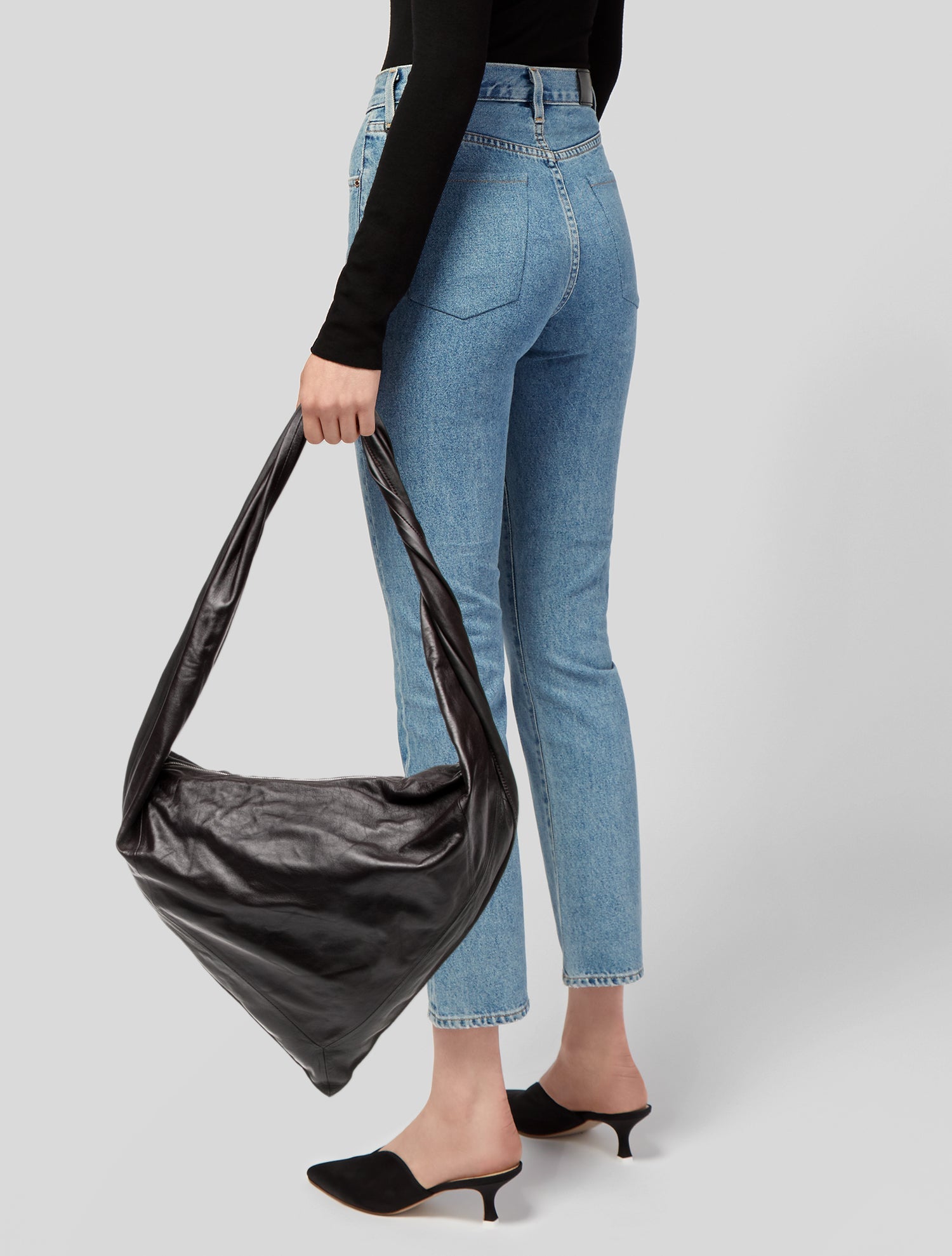 Lemaire Leather Messenger Bag