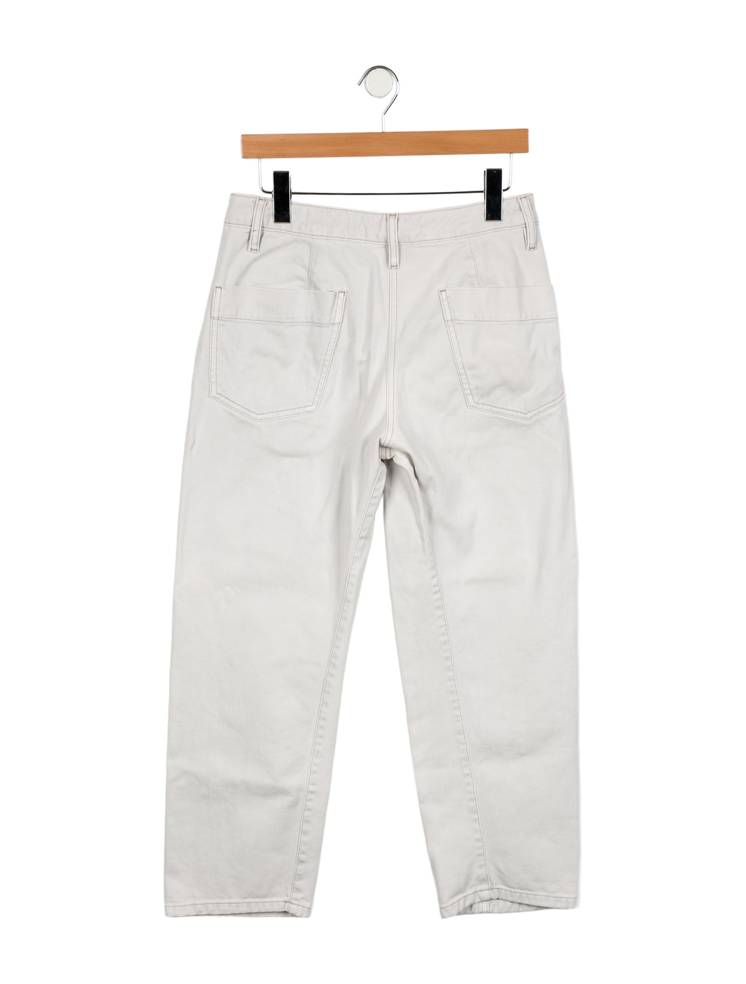 Lemaire High-Rise Straight Leg Jeans