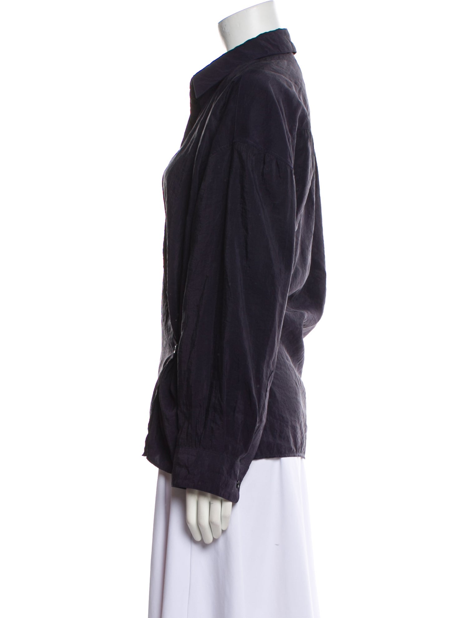 Lemaire Silk V-Neck Blouse