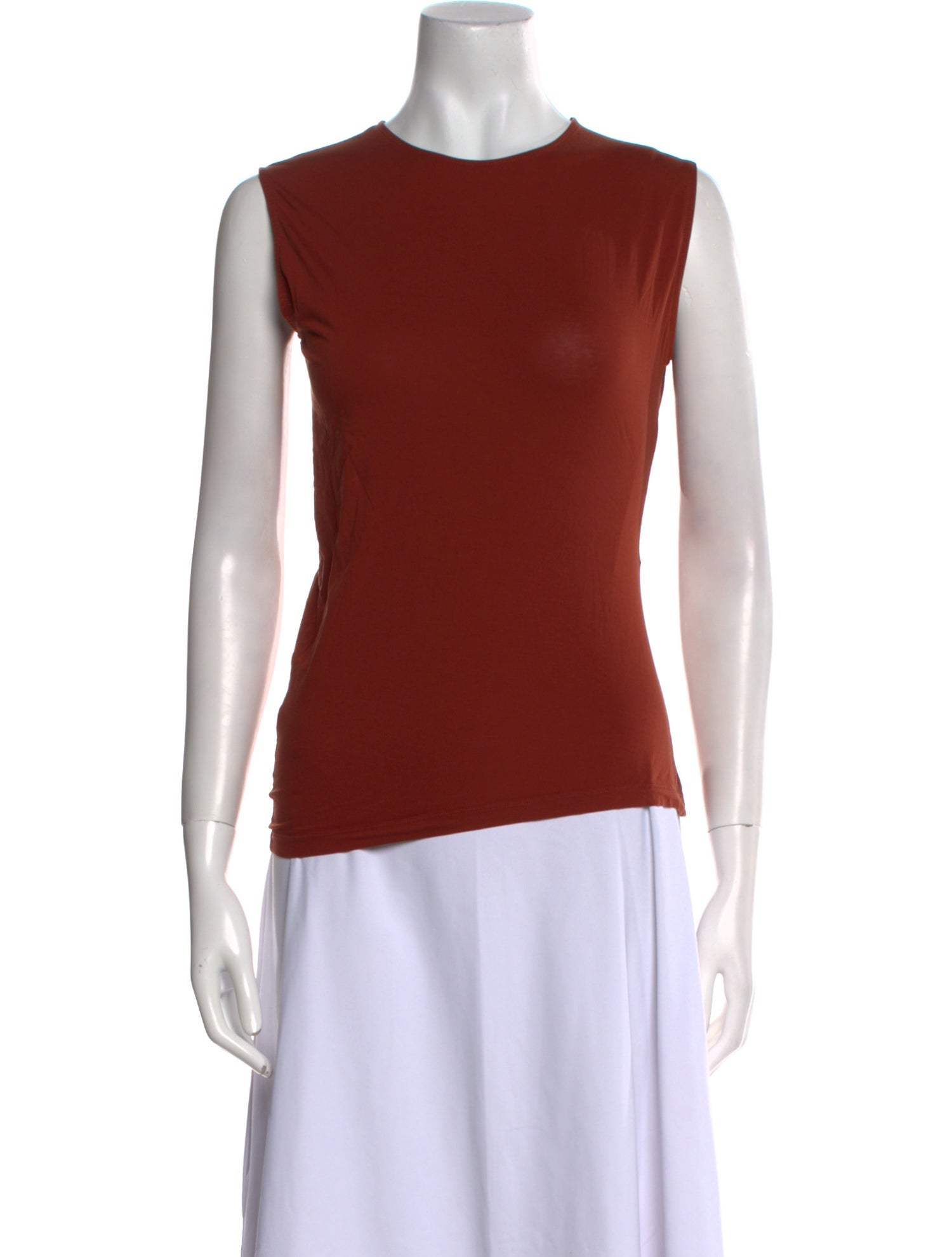 Lemaire Crew Neck Sleeveless Top