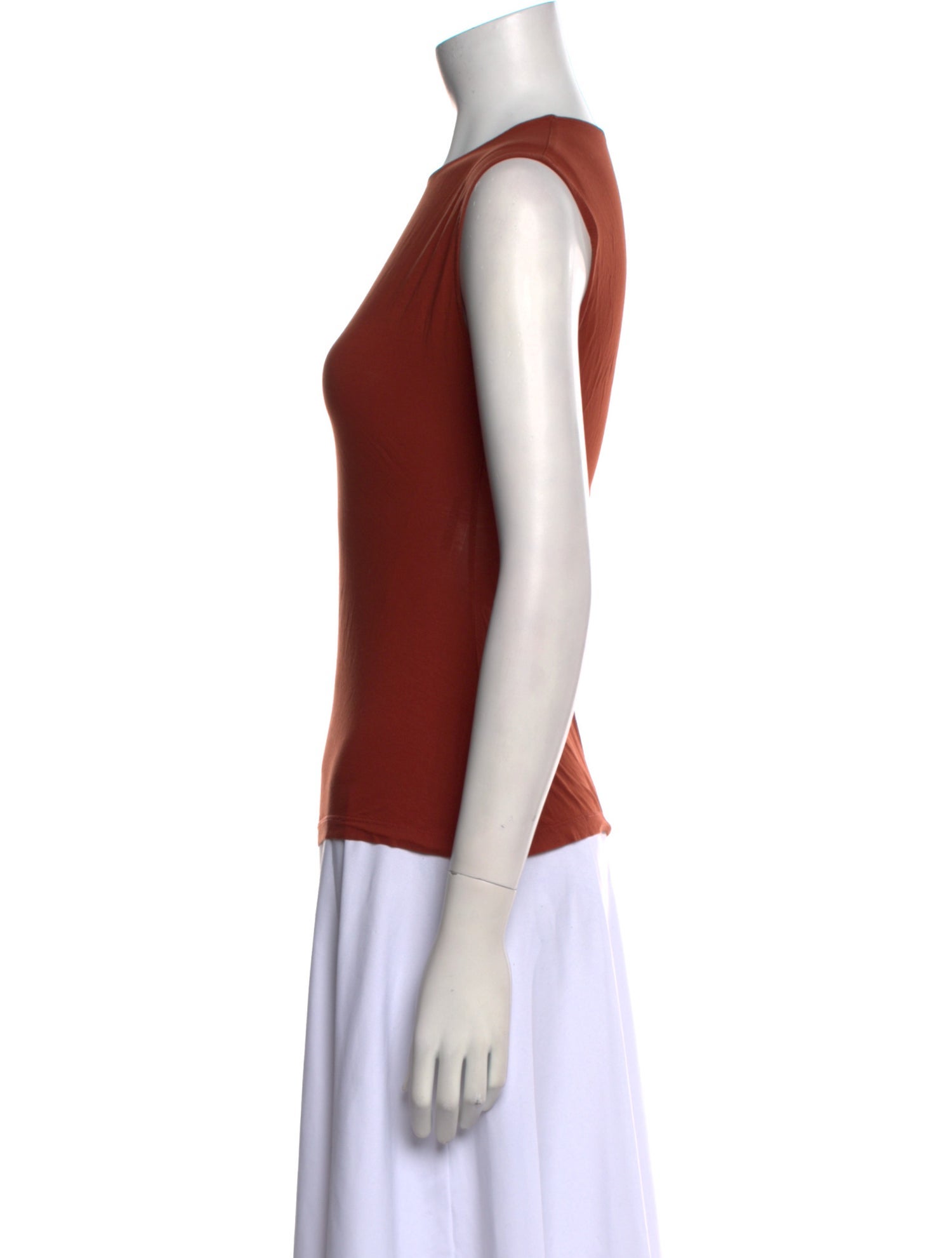 Lemaire Crew Neck Sleeveless Top