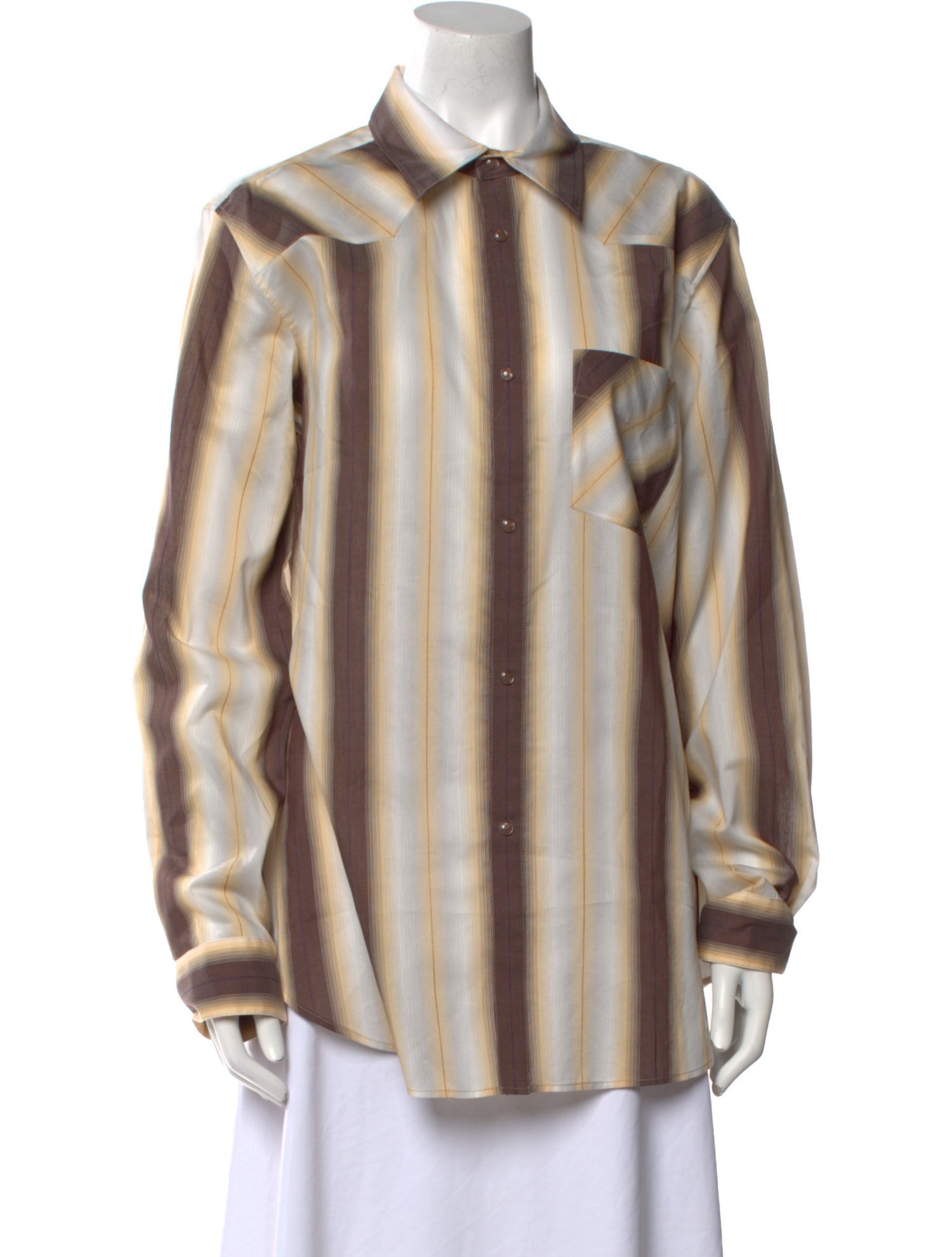 Lemaire Long Sleeve Button-Up Top w/ Tags