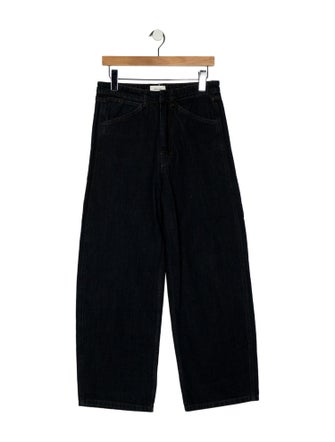 Lemaire High-Rise Wide Leg Jeans