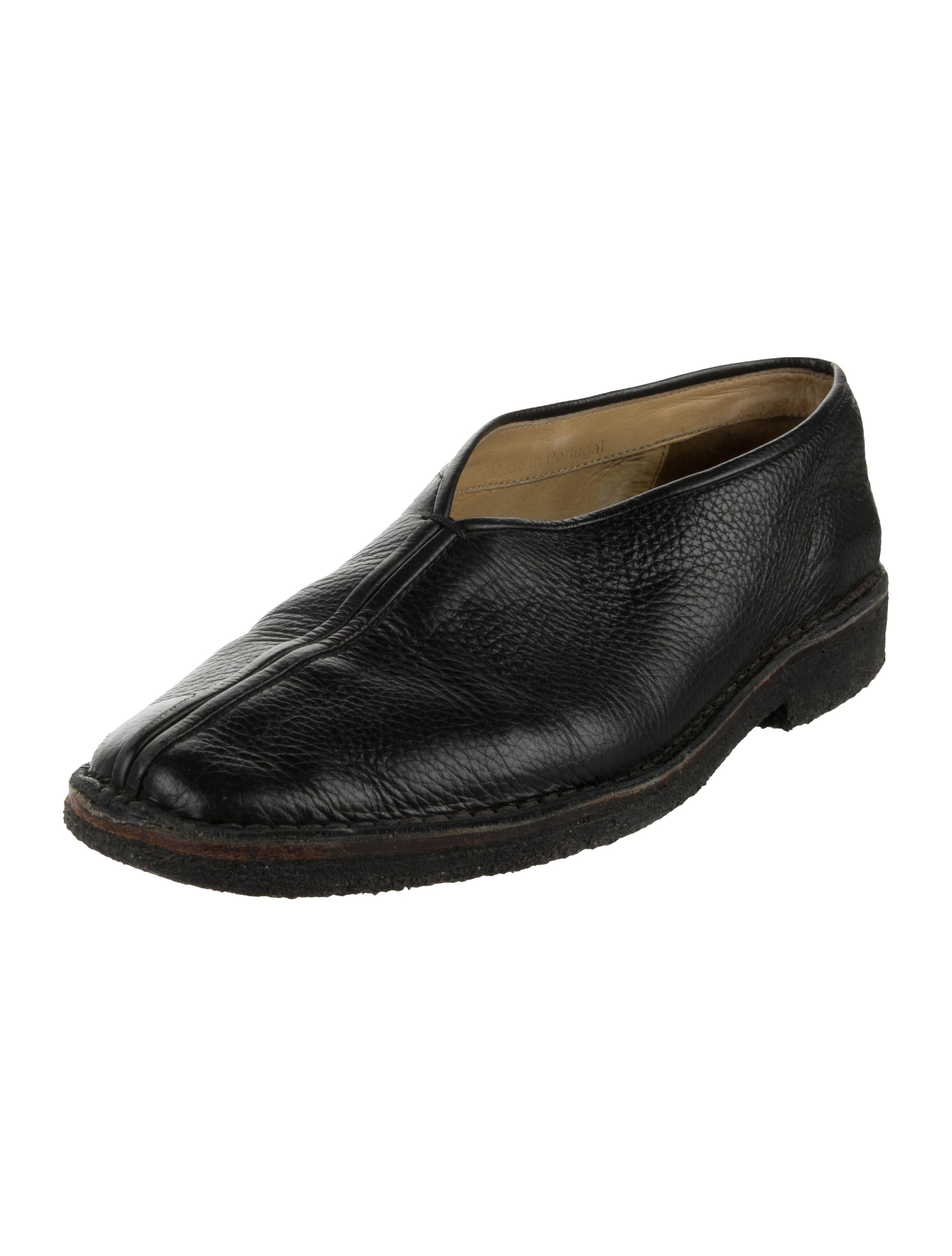 Lemaire Leather Dress Loafers