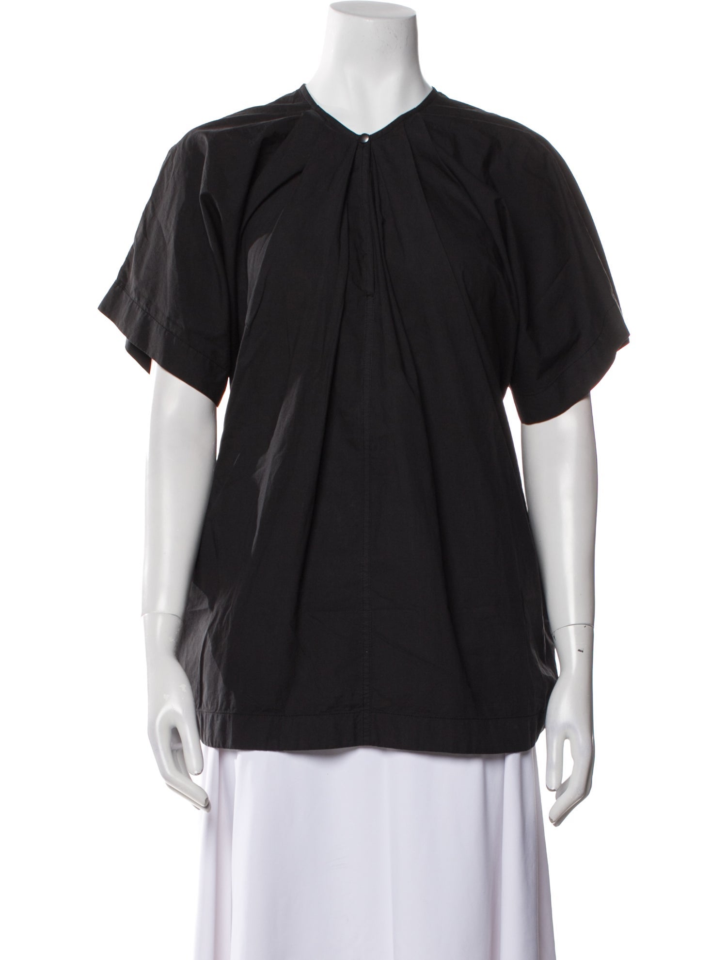 Lemaire V-Neck Mini Dress