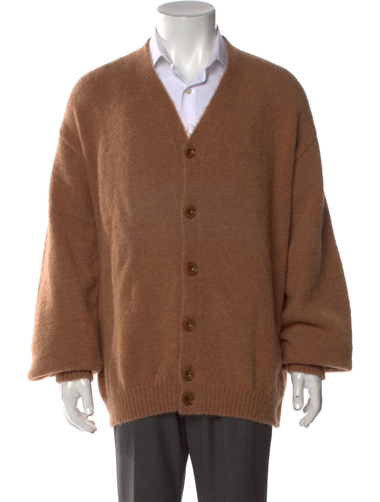 Lemaire V-Neck Long Sleeve Cardigan