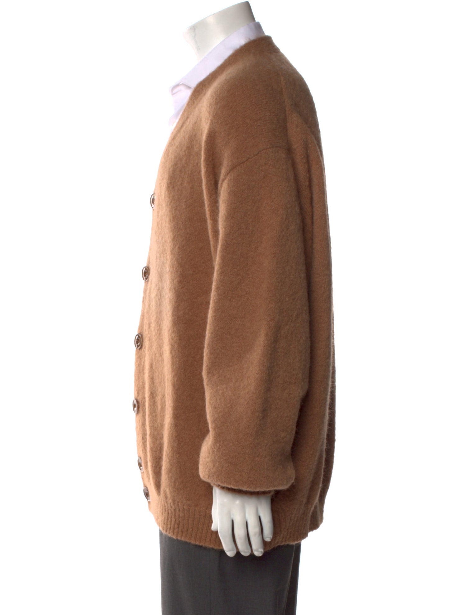 Lemaire V-Neck Long Sleeve Cardigan