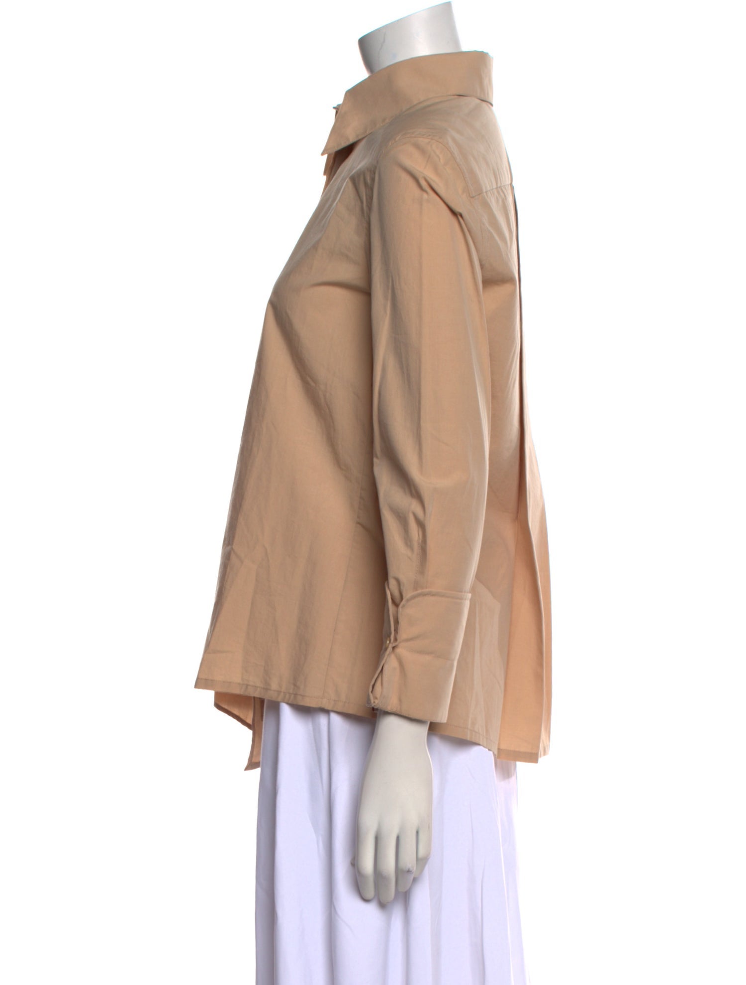 Lemaire Three-Quarter Sleeve Button-Up Top