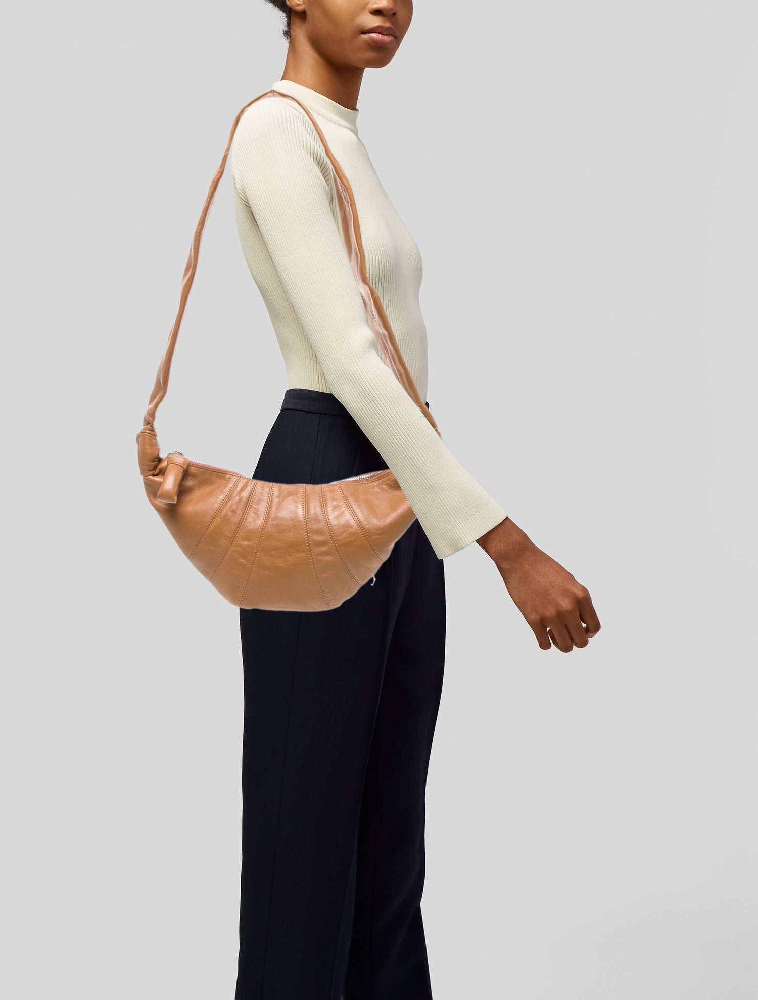 Lemaire Leather Croissant Small
