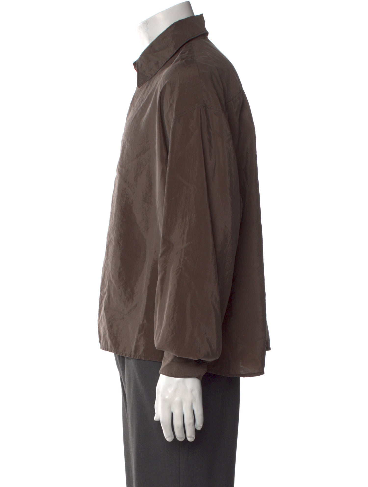 Lemaire Silk Long Sleeve Shirt