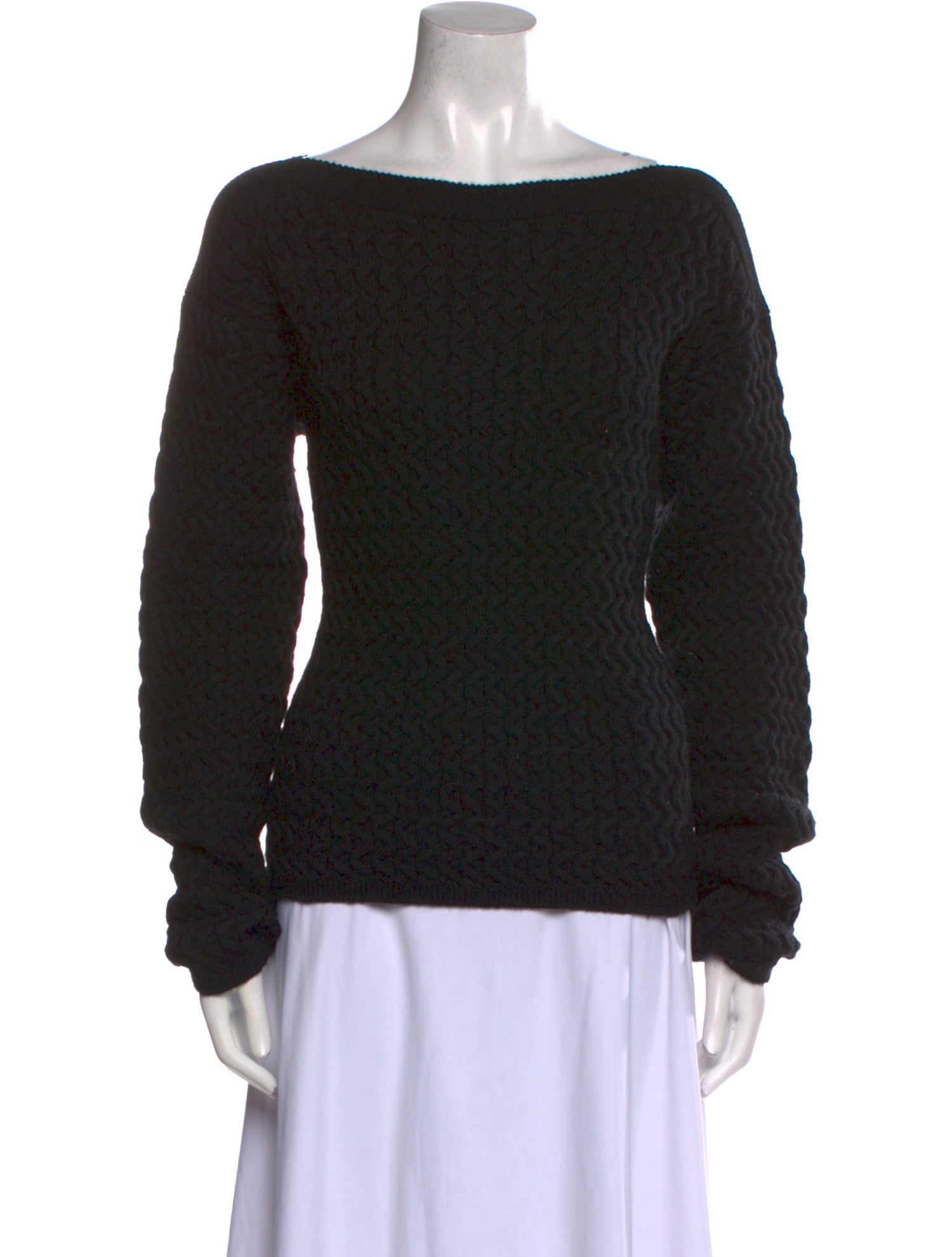 Lemaire Wool Bateau Neckline Sweater