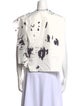 Lemaire Printed Cowl Neck Blouse