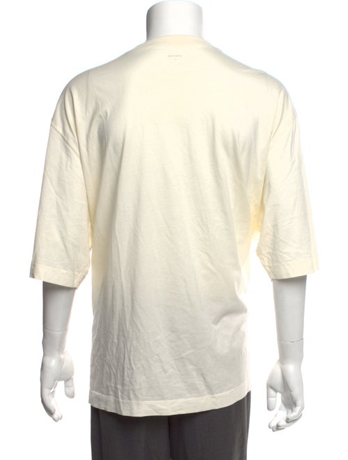 Lemaire Crew Neck Three-Quarter Sleeve T-Shirt