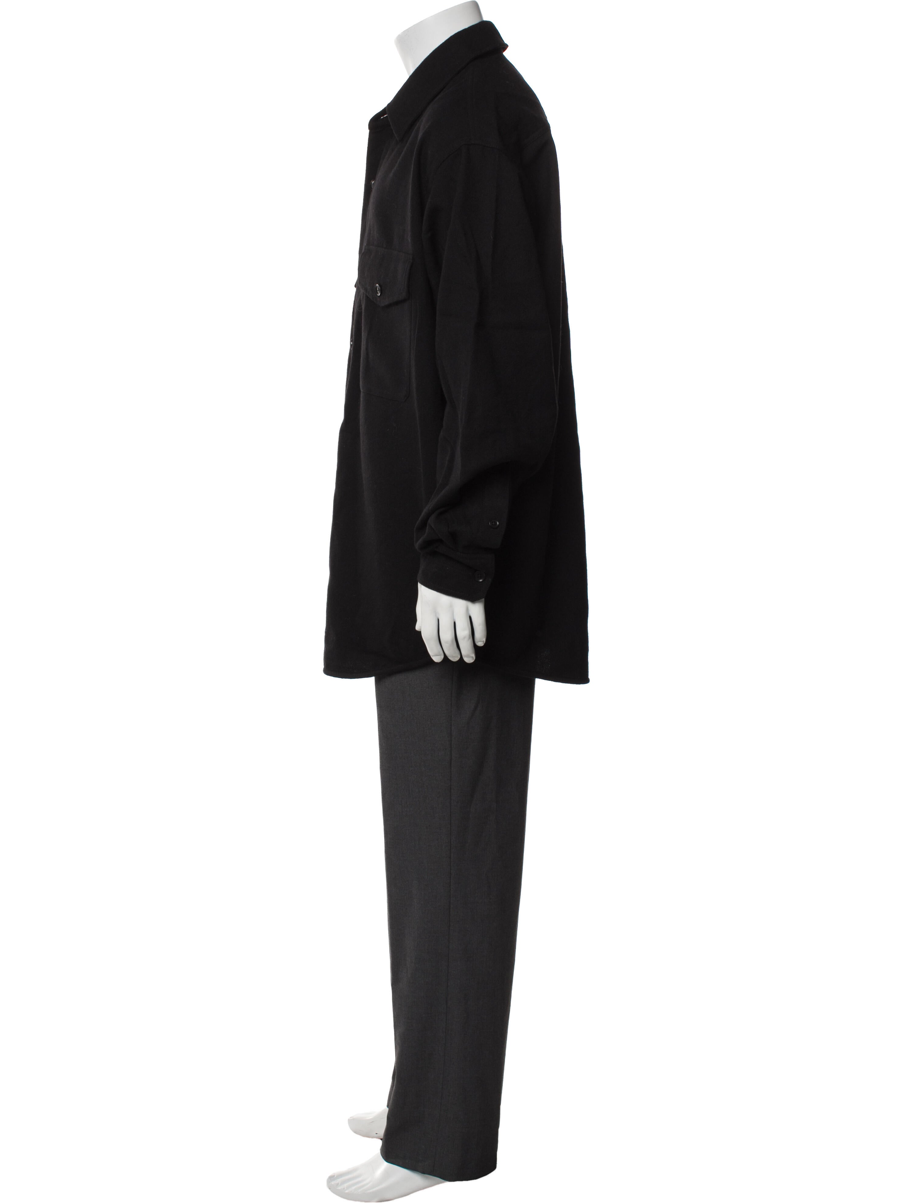 Lemaire Wool Long Sleeve Shirt w/ Tags